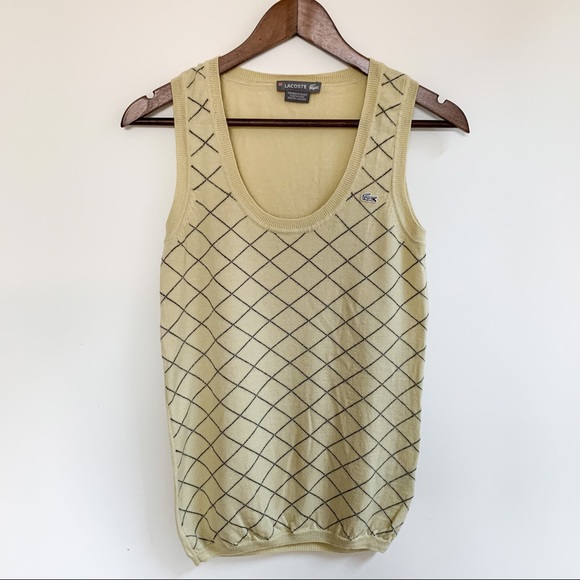 *SOLD* lacoste / 90s vintage vest - Picture 2 of 7